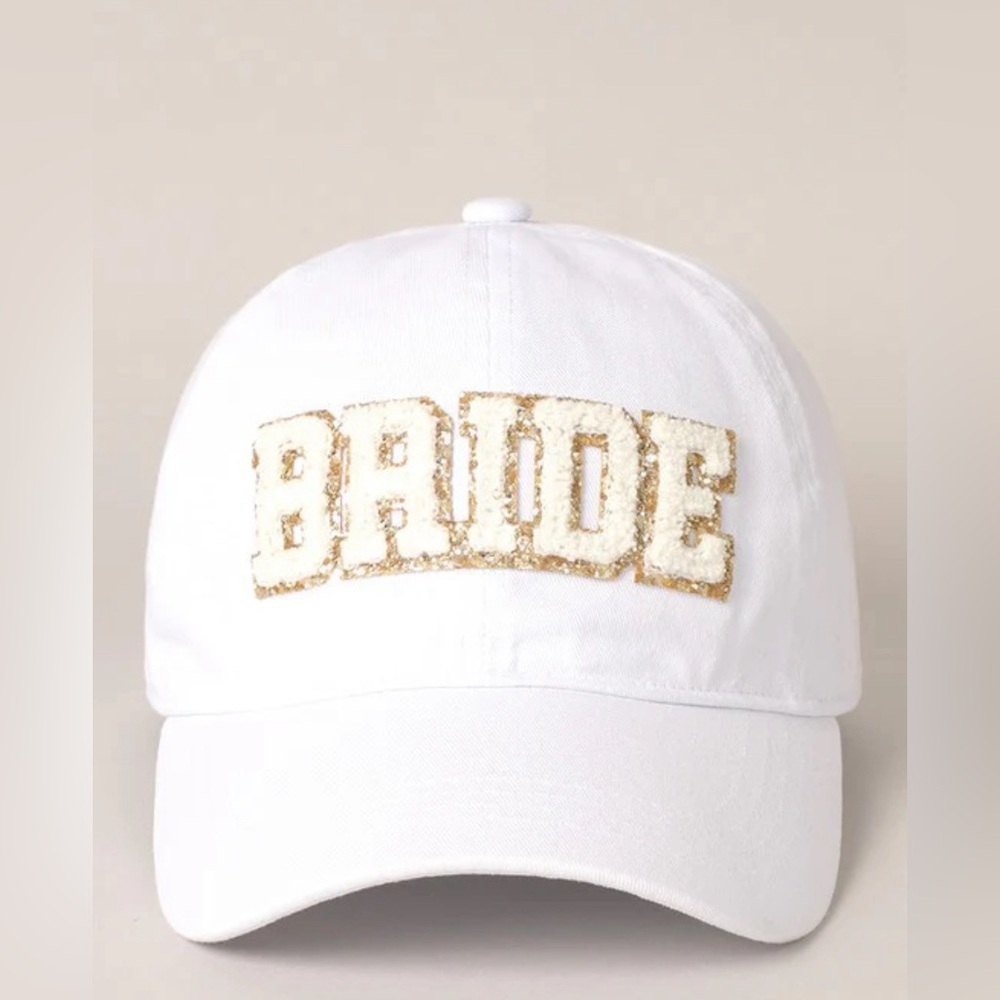 Bride Chenille Letter Patch Baseball Cap - image 5